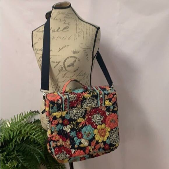 VERA BRADLEY ATTACHÉ BREIF CASE - Picture 2 of 10